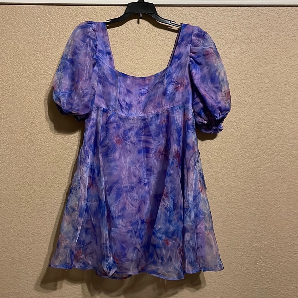 Selkie like puff sleeve dress - Picture 8 of 9
